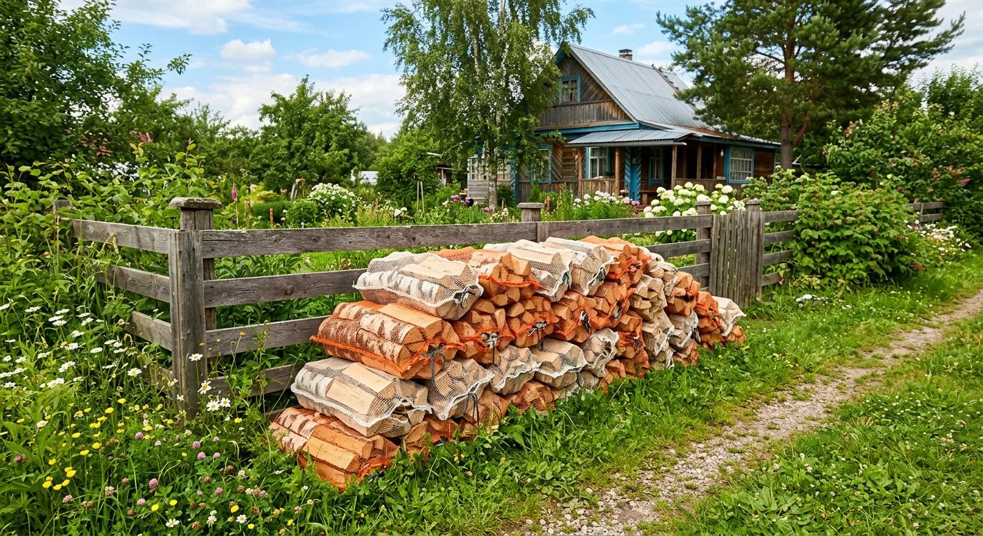Дрова для дачи в Лунёве